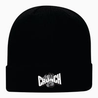 Unisex Black Beanie with Crunch Logo