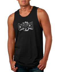 0025 Men's Group Fit Tank w/ Screen Printed Logo